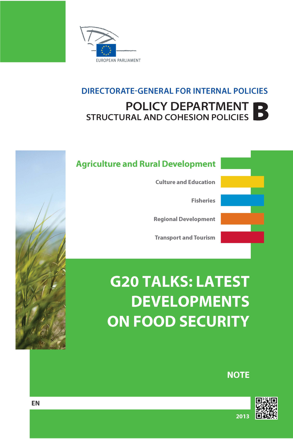 G20 Talks: Latest Developments on Food Security