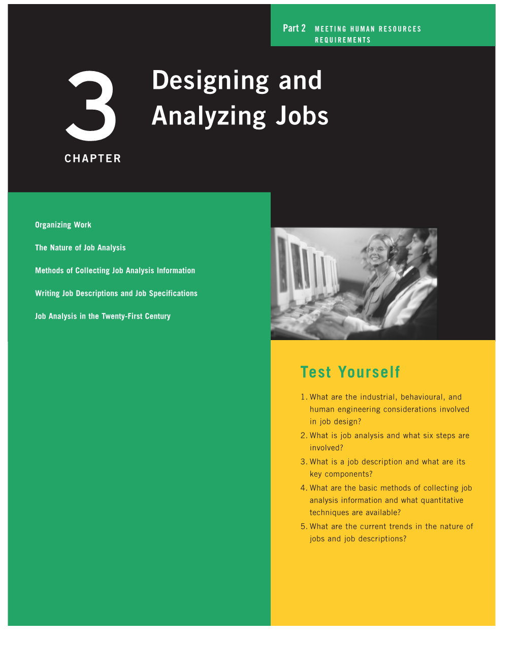 Designing and Analyzing Jobs 63