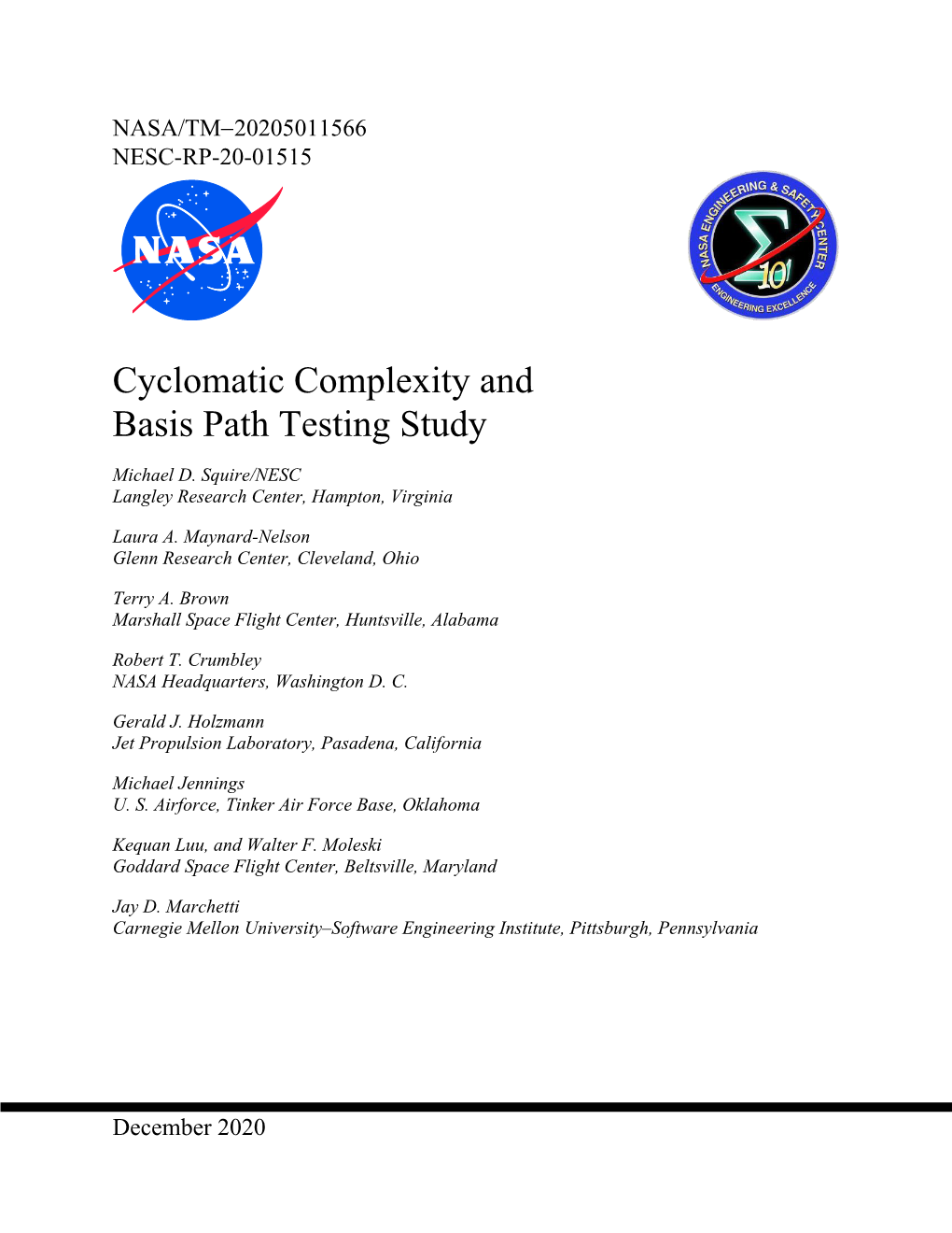 Cyclomatic Complexity and Basis Path Testing Study