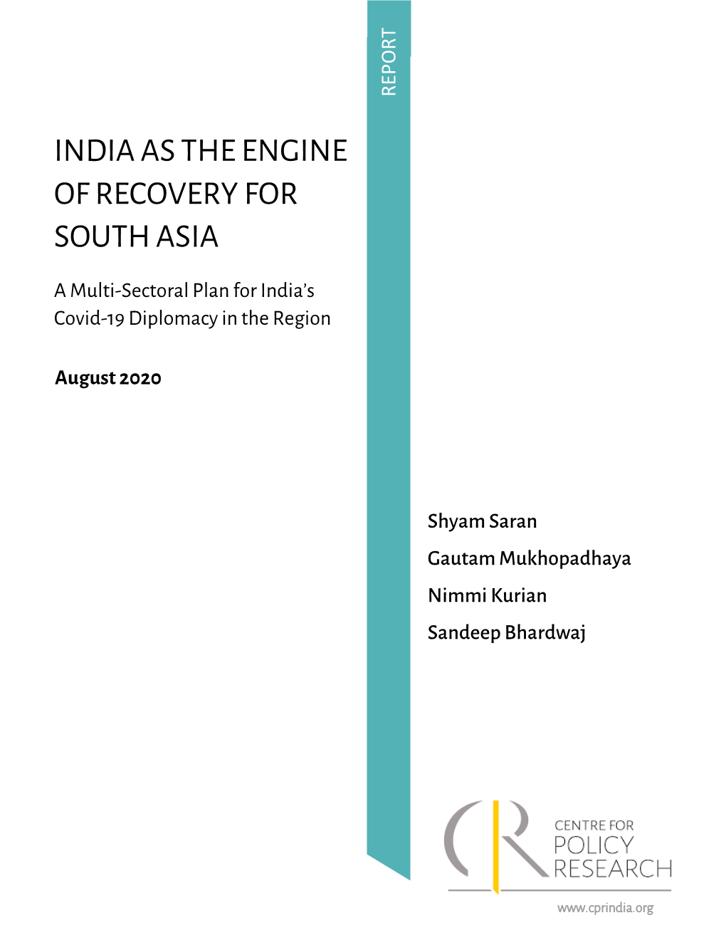 India As the Engine of Recovery for South Asia | 5