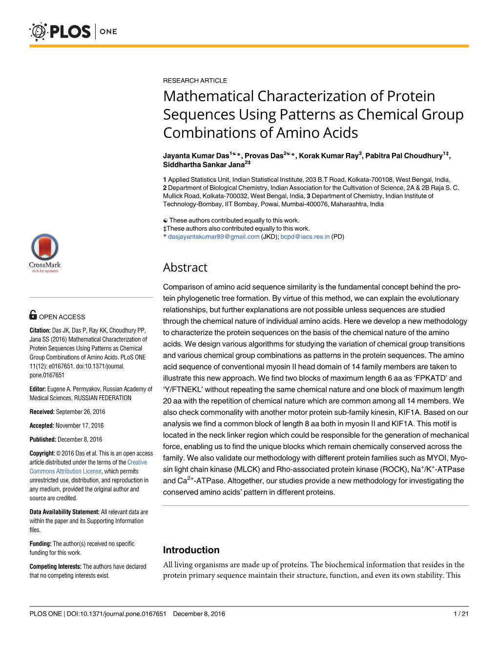 Mathematical Characterization of Protein Sequences Using Patterns As Chemical Group Combinations of Amino Acids