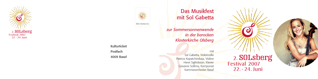 Das Musikfest Mit Sol Gabetta