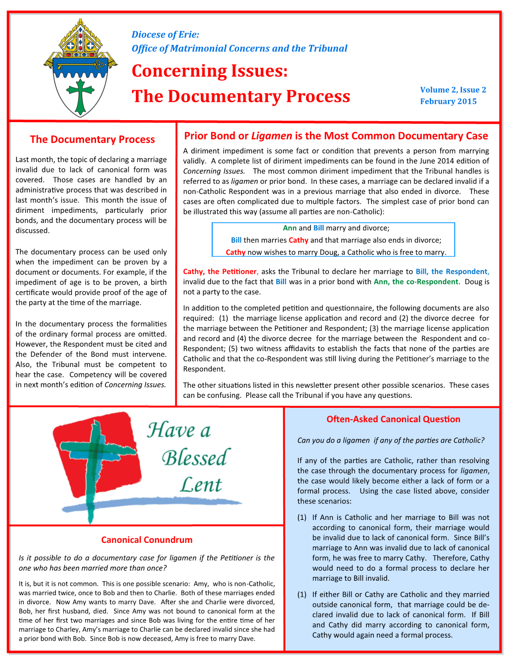 The Documentary Process February 2015