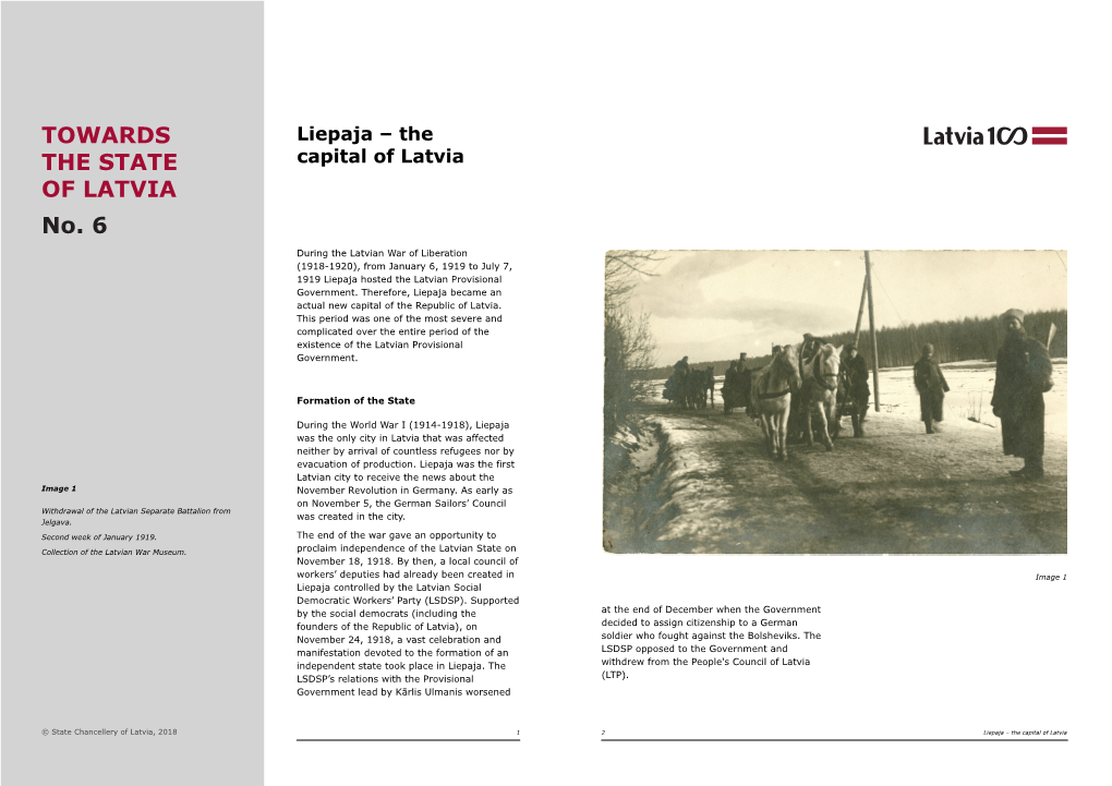 Find out More About the Time When Liepāja Hosted the Latvian