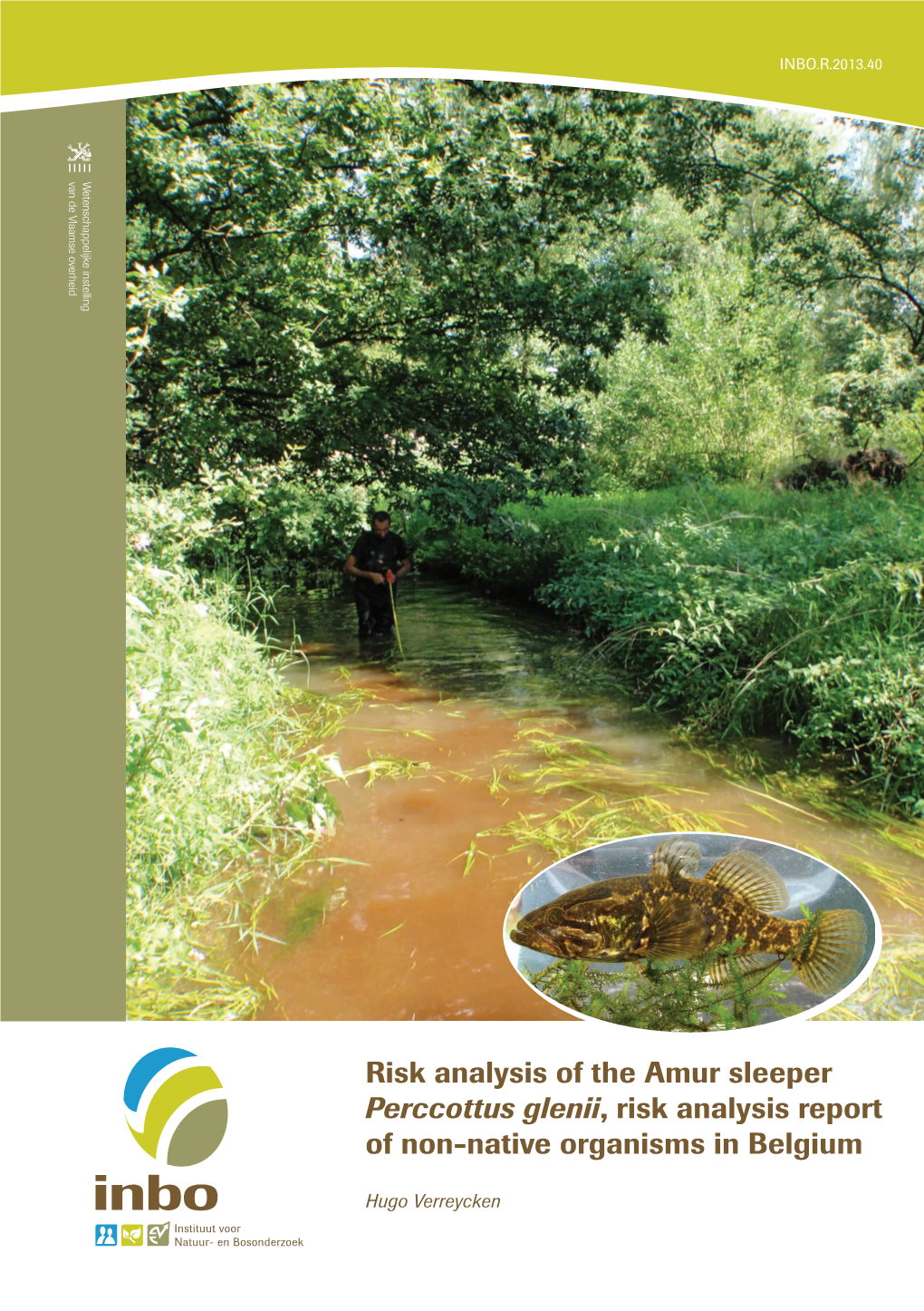 Risk Analysis of the Amur Sleeper Perccottus Glenii, Risk Analysis Report of Non-Native Organ- Isms in Belgium