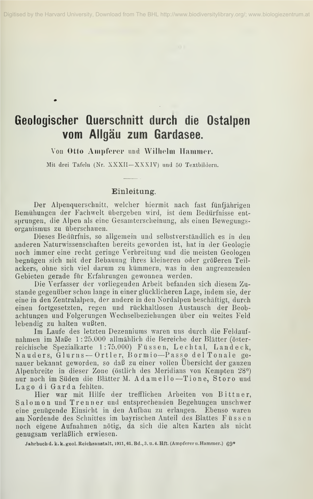 Jahrbuch Der Kais. Kn. Geologischen Reichs-Anstalt