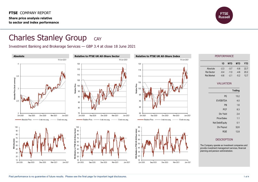 FTSE Factsheet