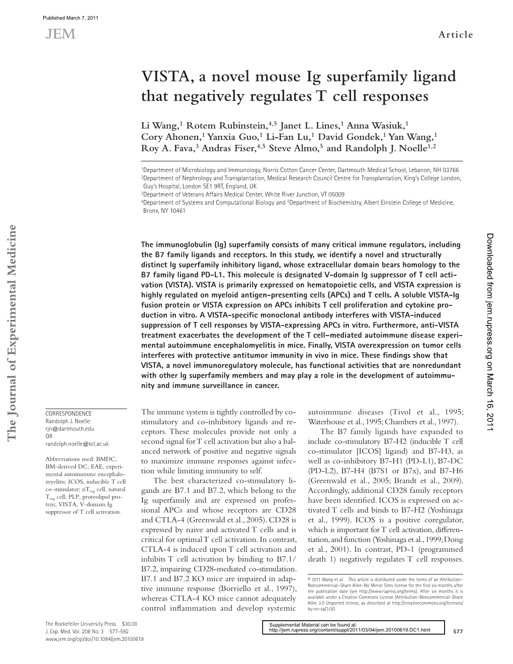 The Journal of Experimental Medicine