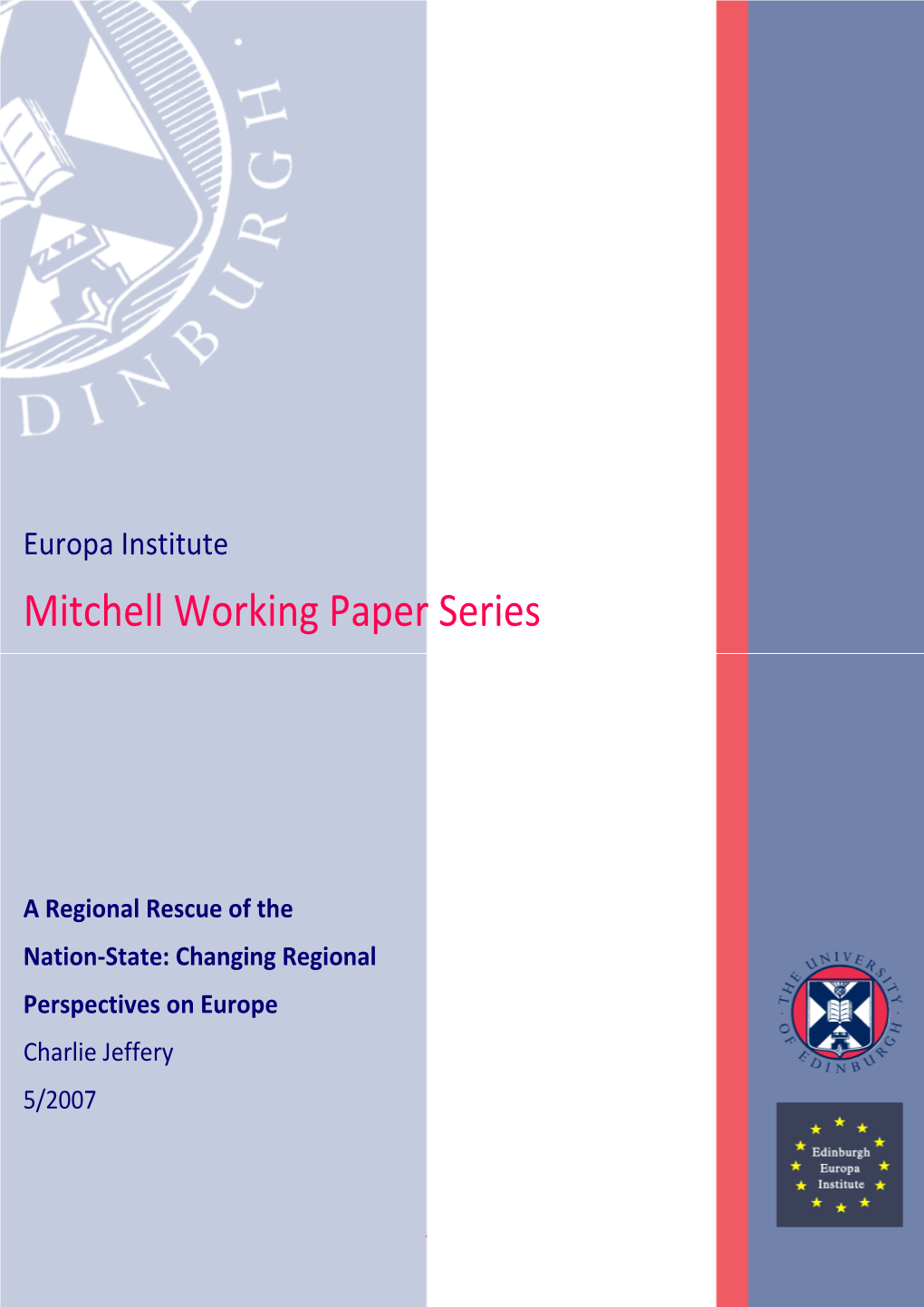 Mitchell Paper 5/2007