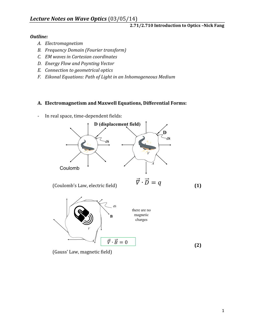 Optics, Lecture 9