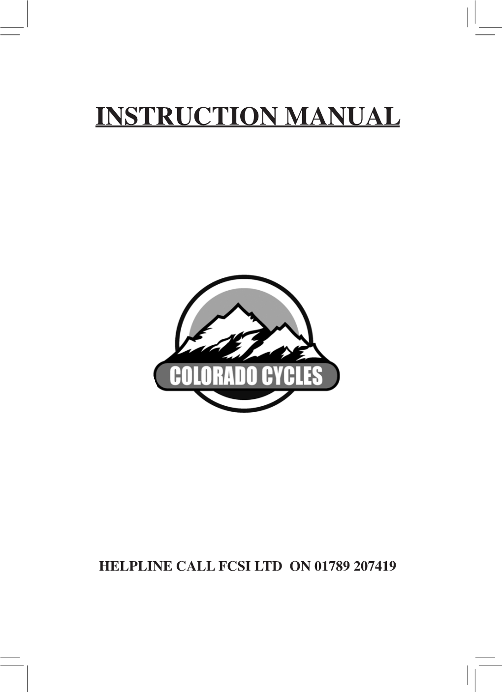 Instruction Manual