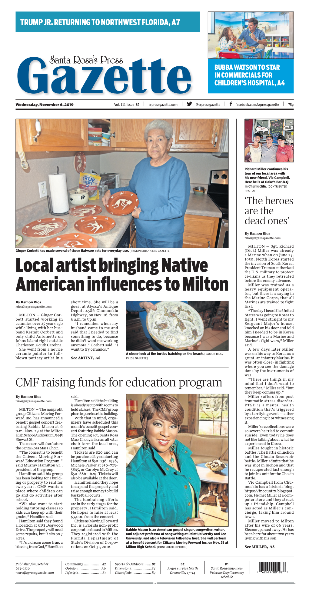 Local Artist Bringing Native American Influences to Milton