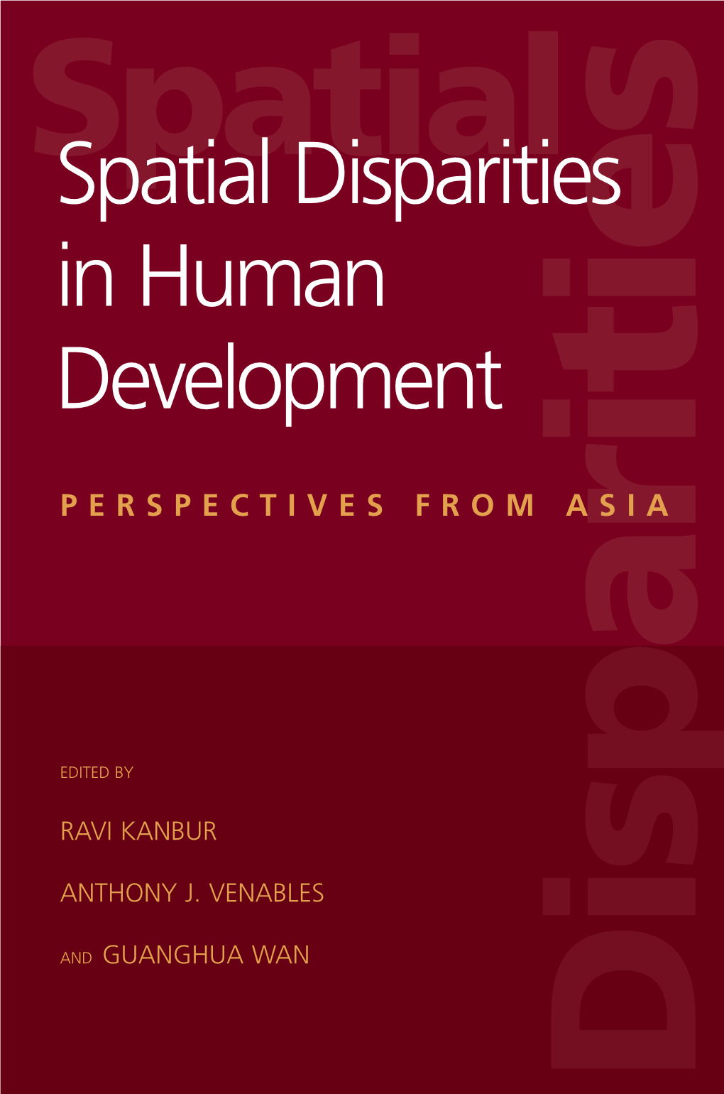 Spatial Disparities in Human Development: Perspectives from Asia