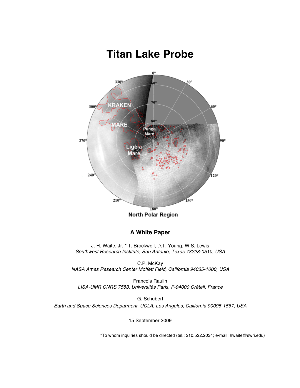 Titan Lake Probe