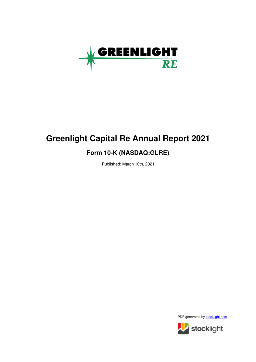 Greenlight Capital Re (GLRE)