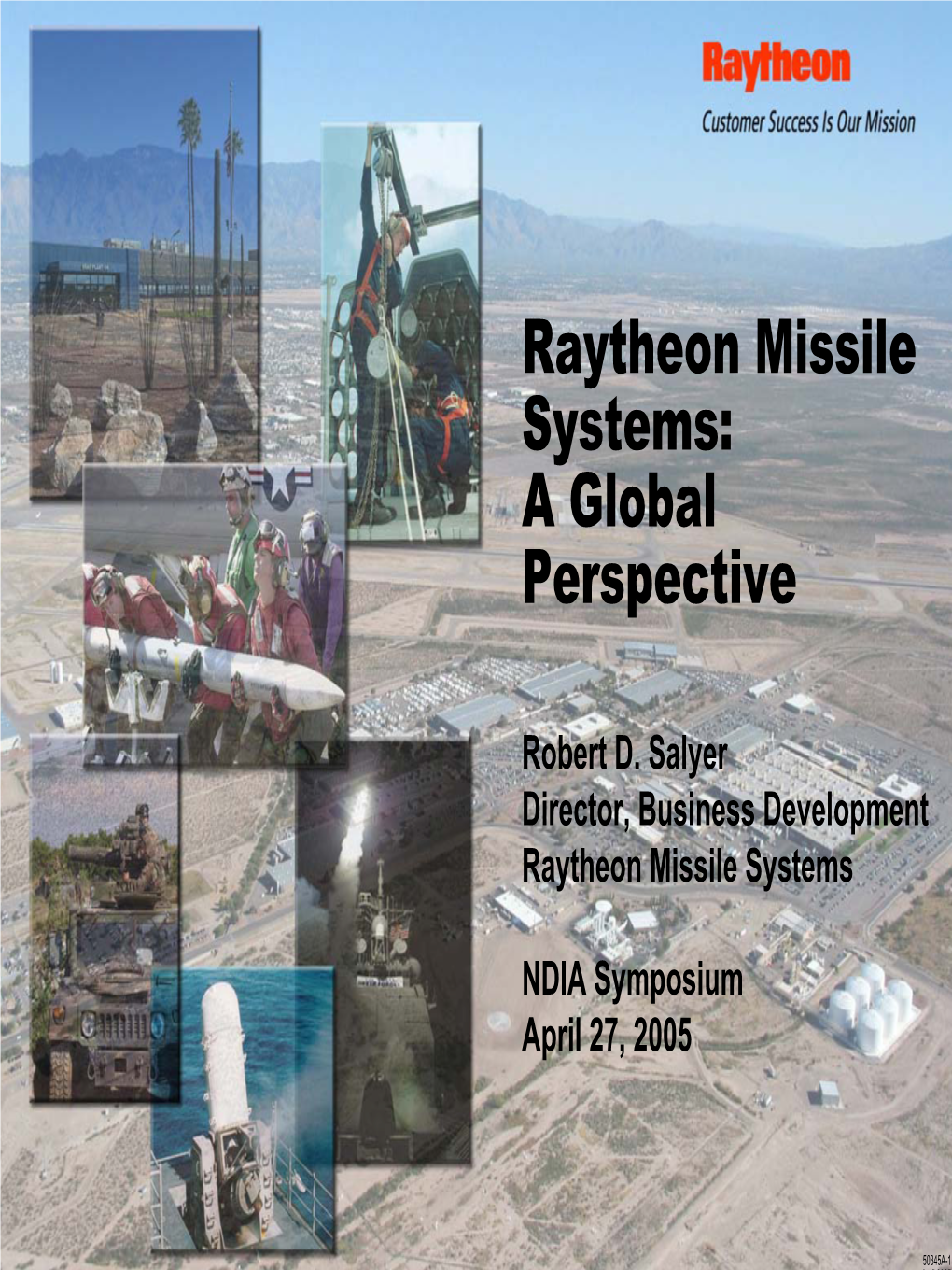 Raytheon Missile Systems: a Global Perspective