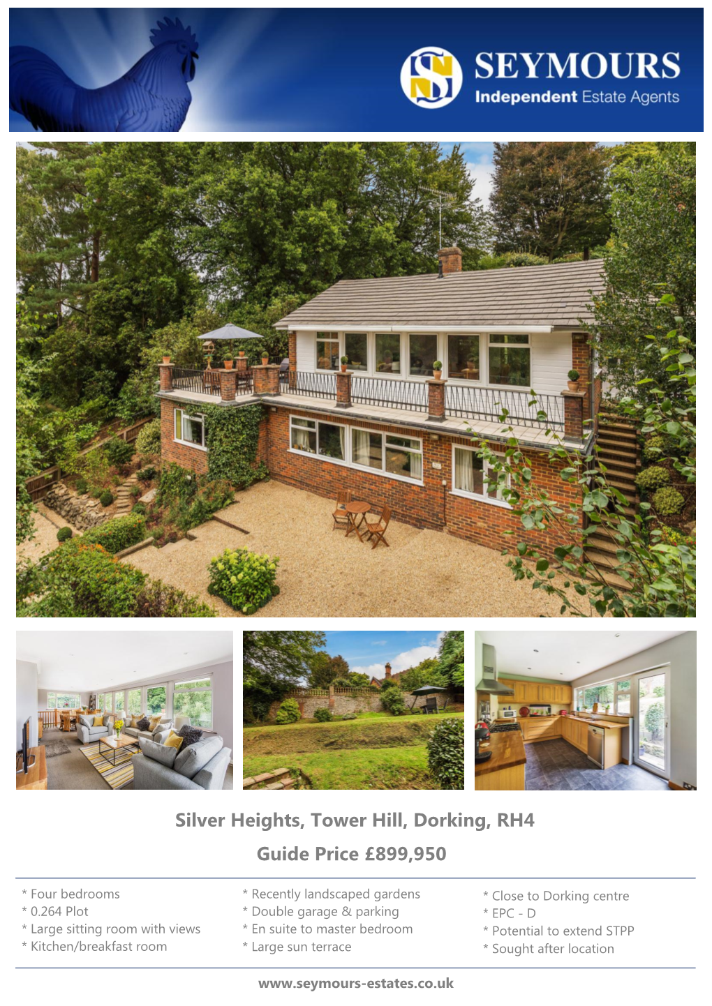 Silver Heights, Tower Hill, Dorking, RH4 Guide Price £899,950