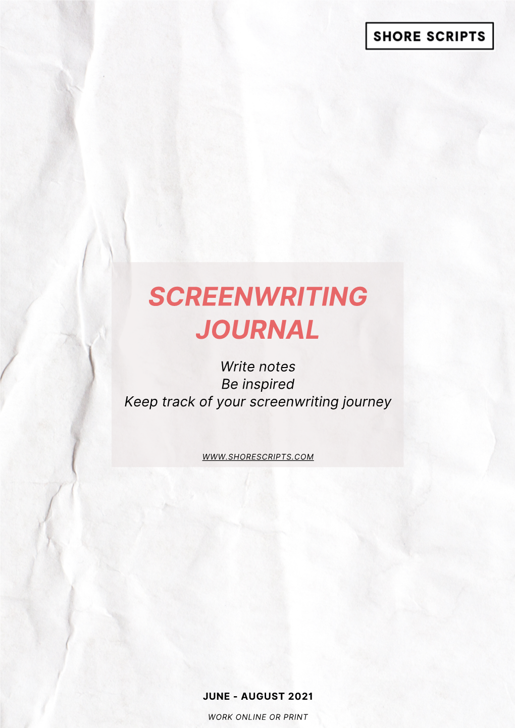 Screenwriting Journal