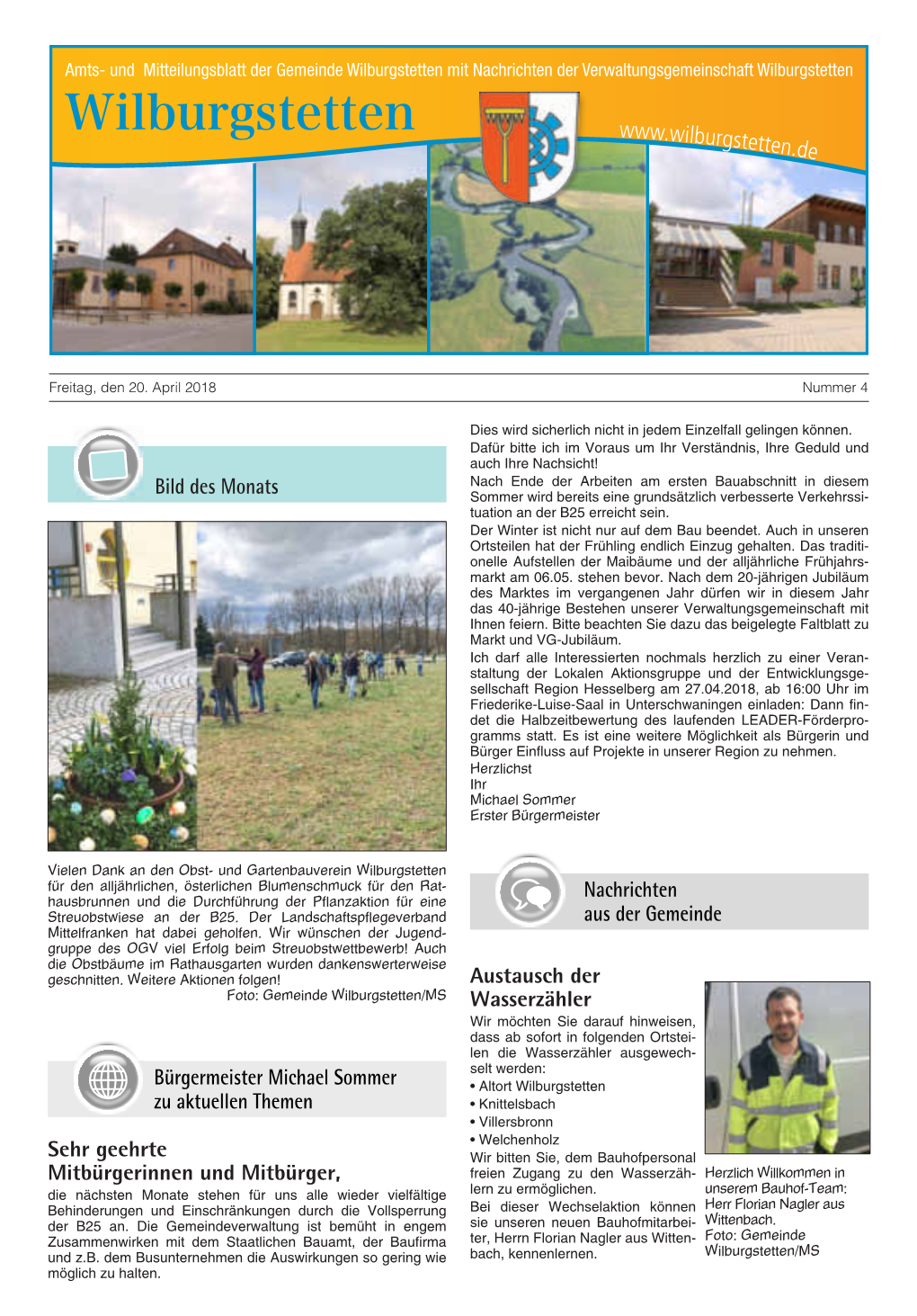 Mitteilungsblatt Gemeinde Wilburgstetten