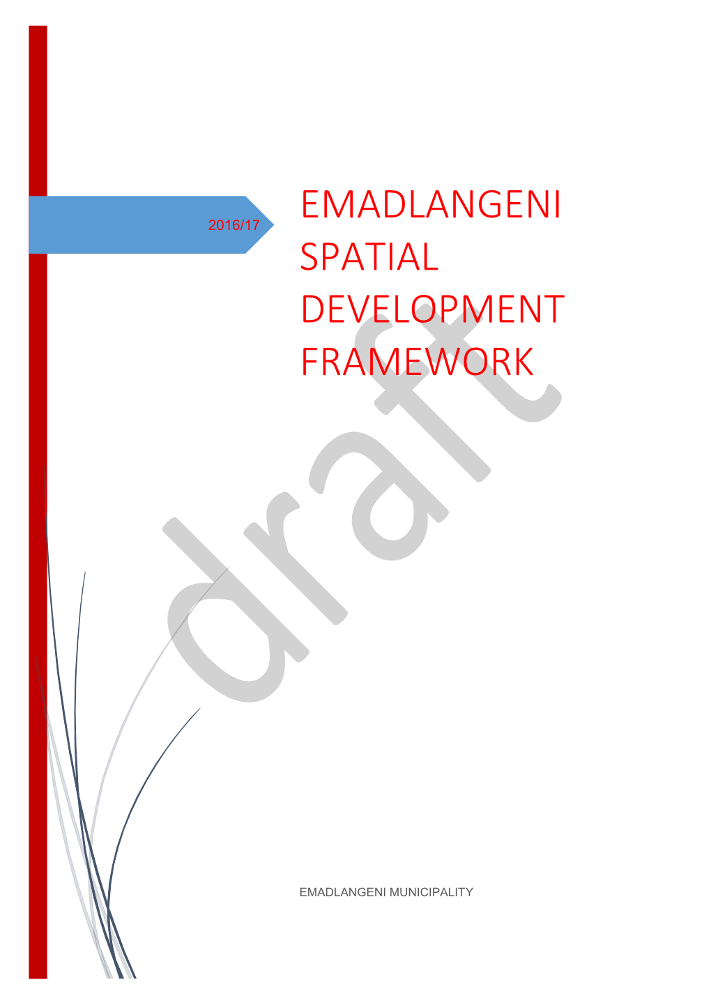 Emadlangeni Spatial Development Framework
