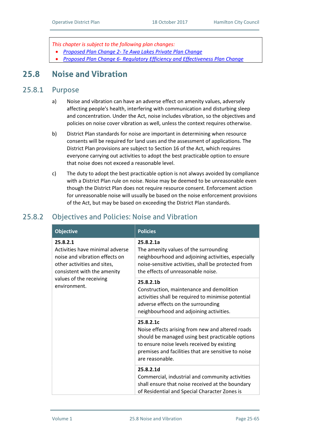 25.8 Noise and Vibration