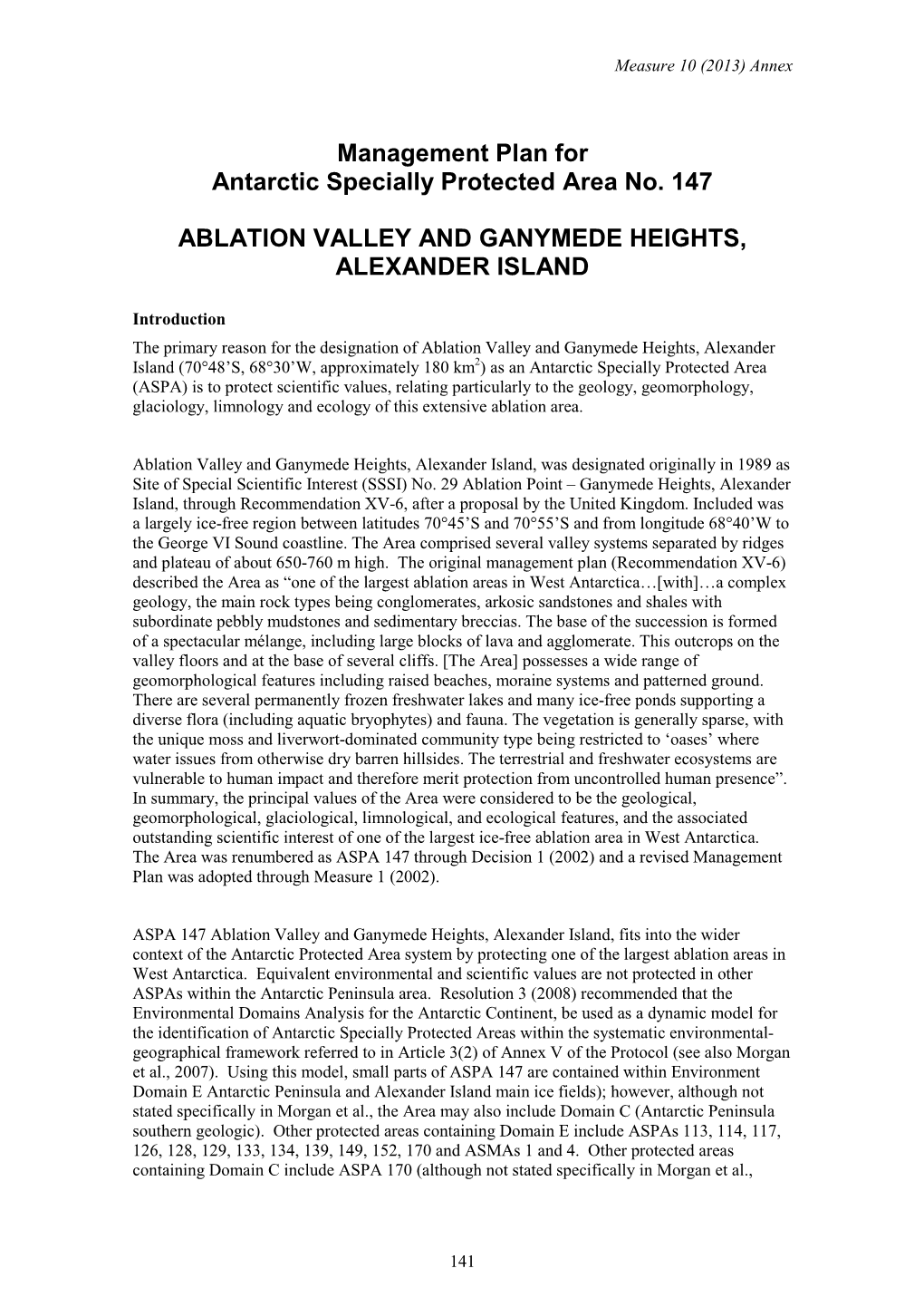 Ablation Valley and Ganymede Heights, Alexander Island