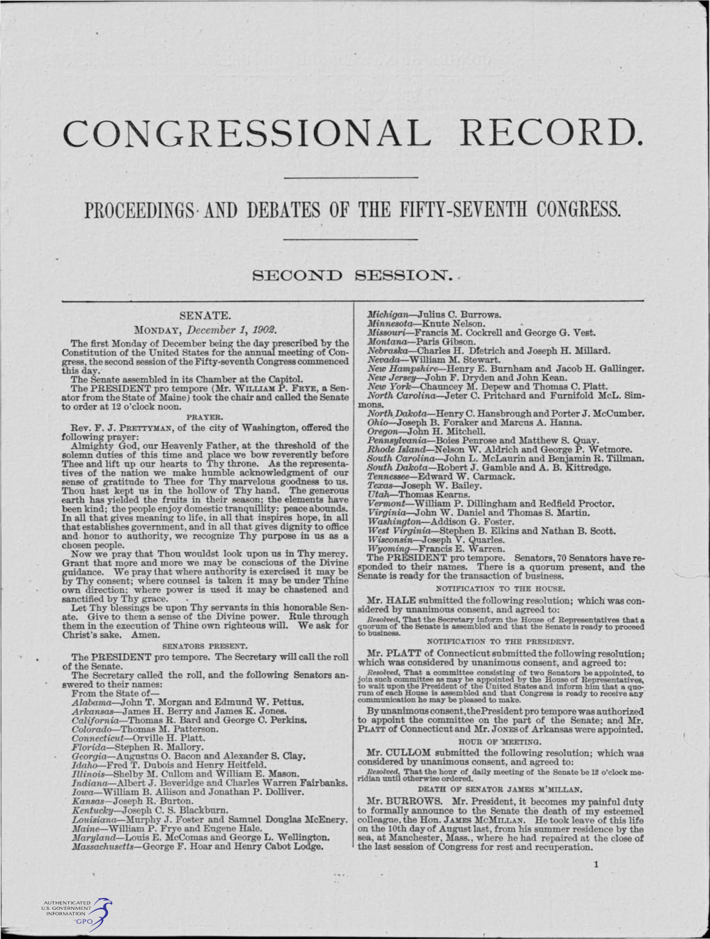 Congressional Record