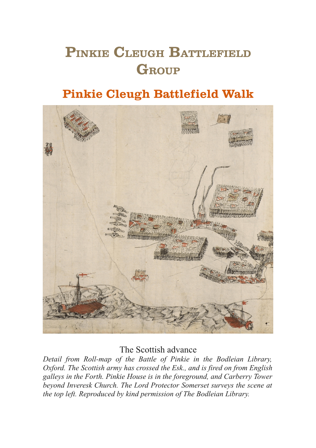 Pinkie Cleugh Battlefield Walk