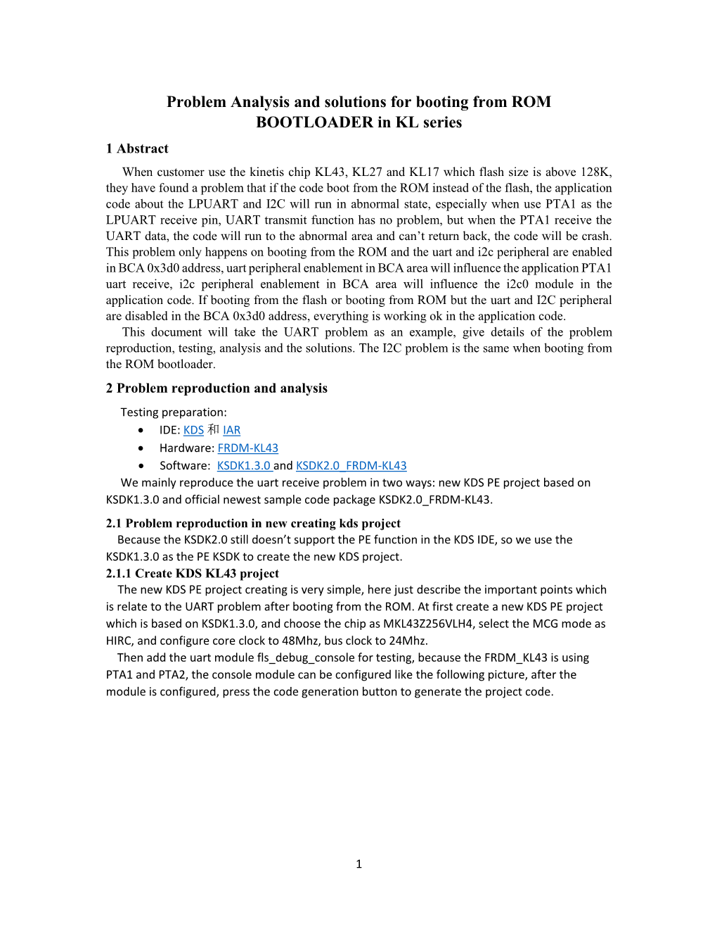 Problem Analysis and Solutions for Booting from ROM BOOTLOADER