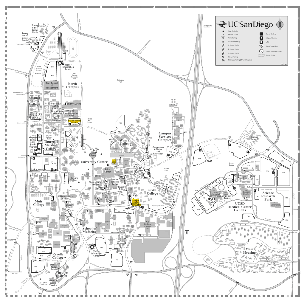 Campus Avenu Housing P357 Center E H T Torr R 3 Ey Pines O Scenic N North 3 Dr E Iv V E I R Campus D P351