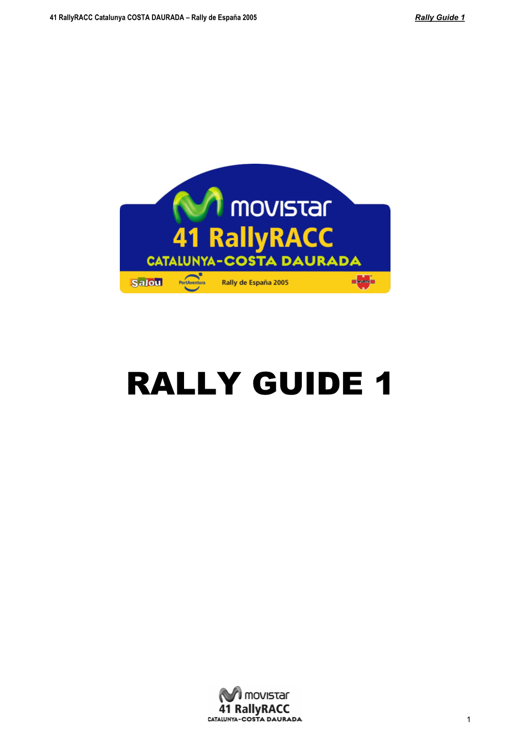 Rally Guide 1