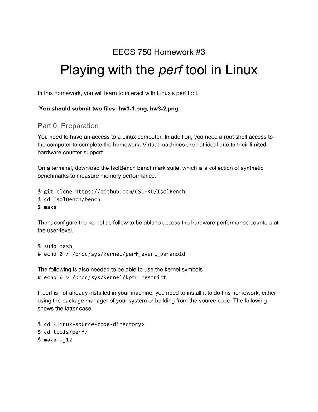 Playing with the ​Perf ​Tool in Linux