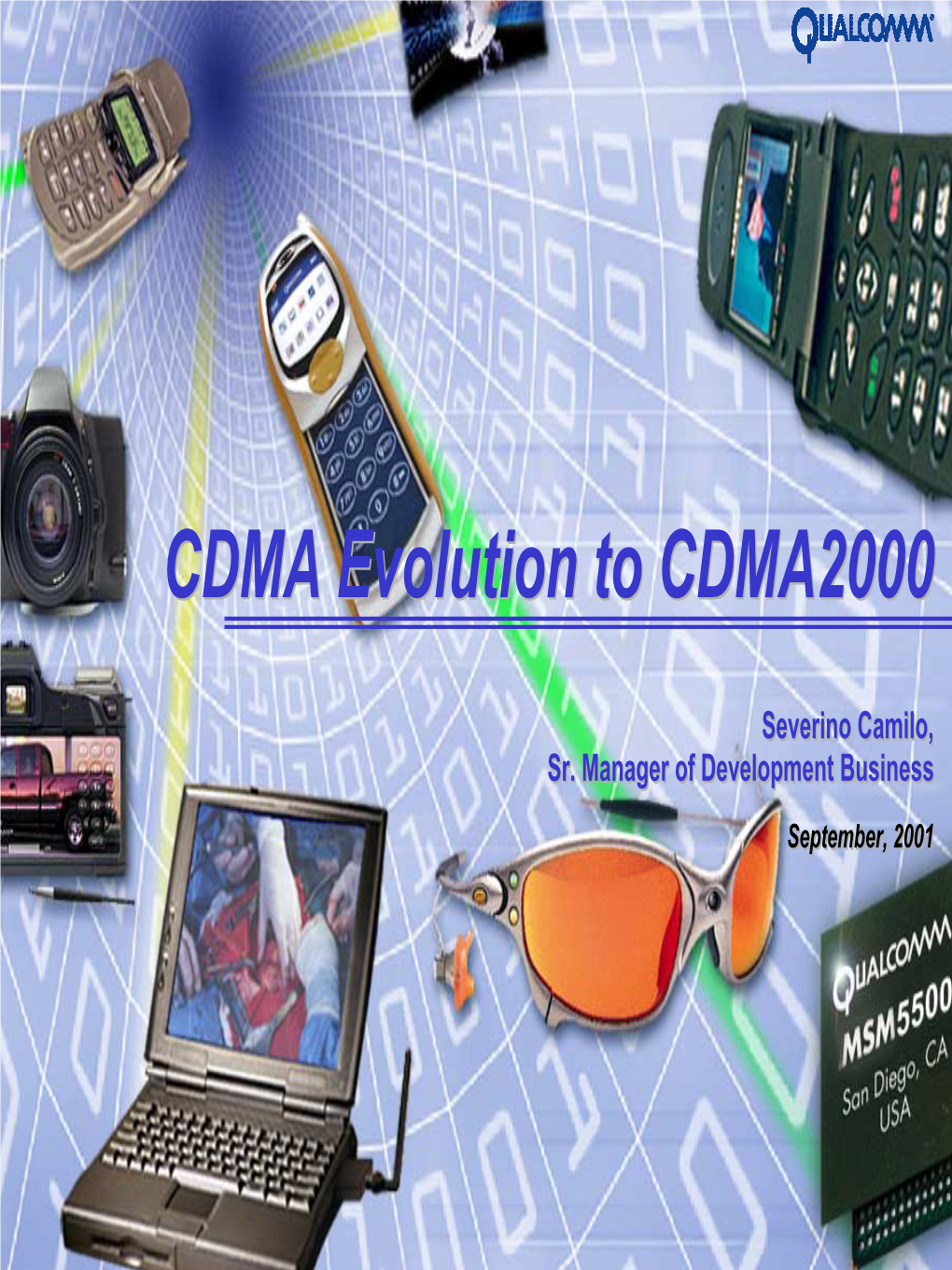 ITU-T Rio 06.09.01 Easy Migration from Cdmaone to 3G Cdma2000 RF Compatibility