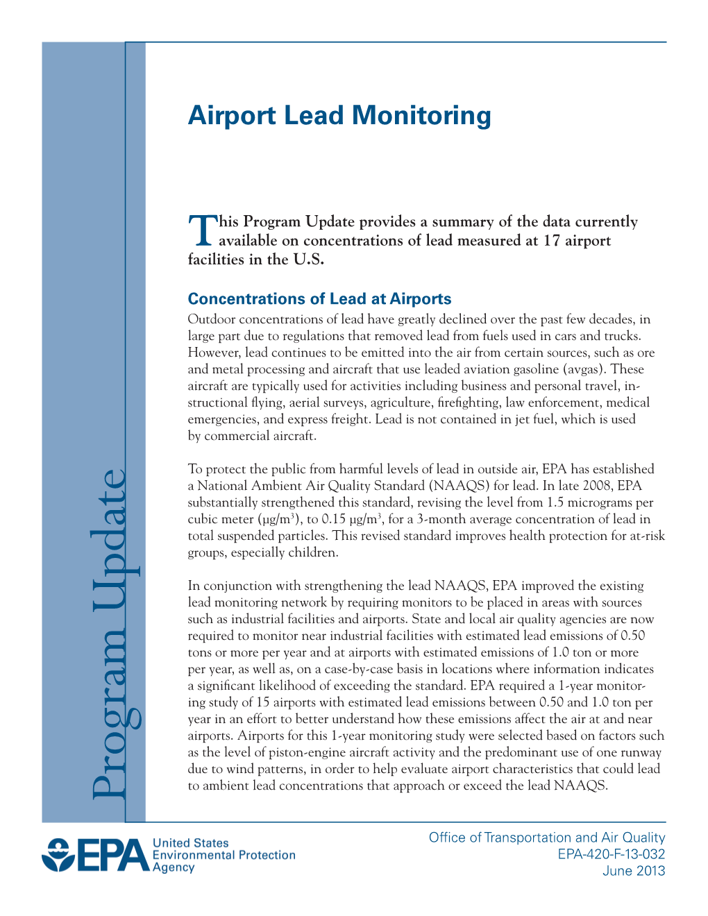 Airport Lead Monitoring