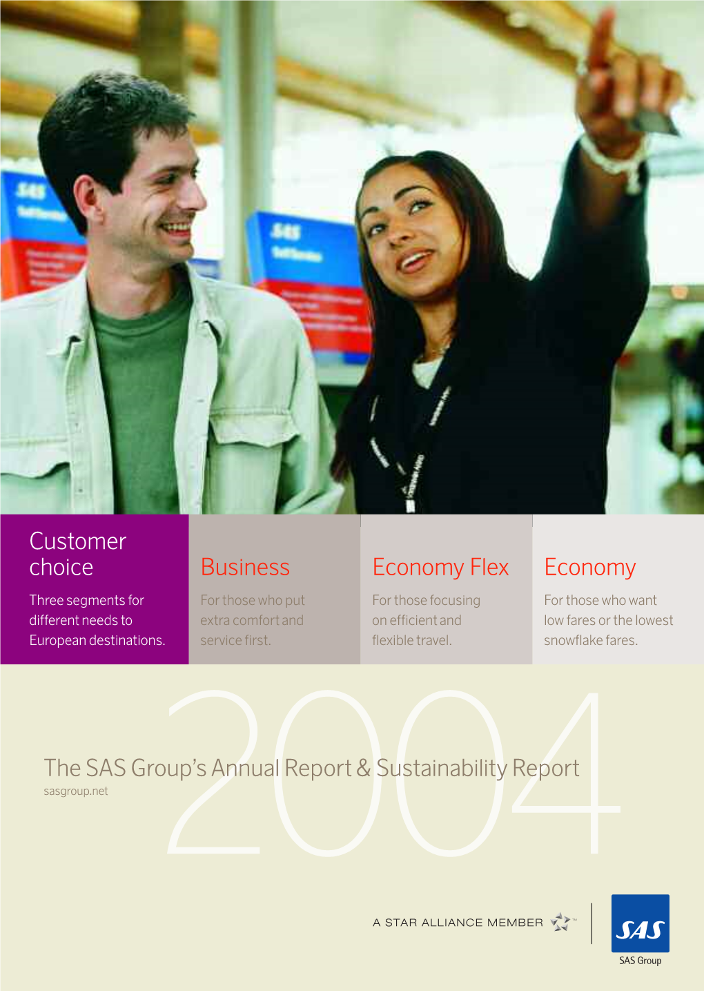 SAS Annual Report 2004 English