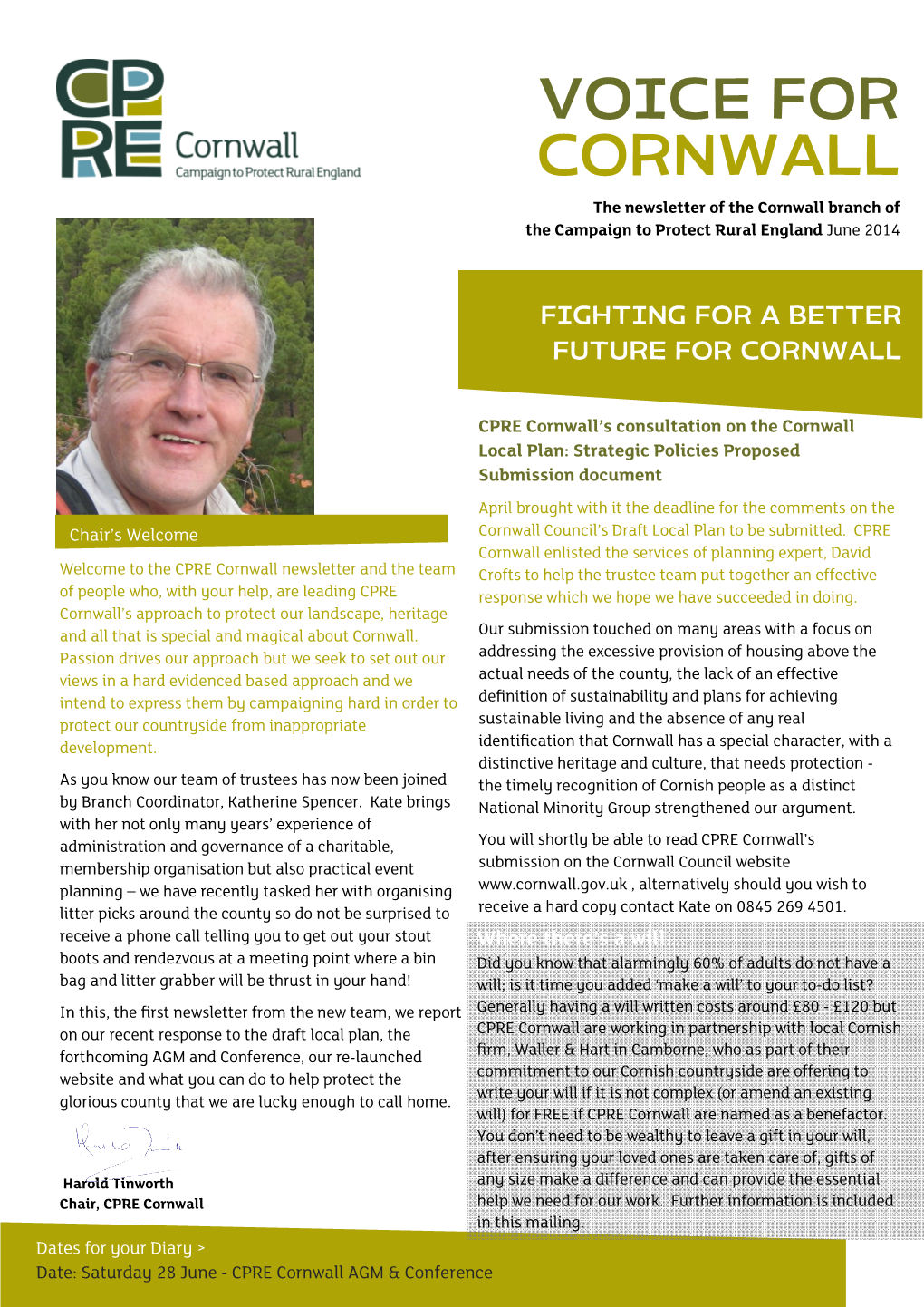 Voice for Cornwall