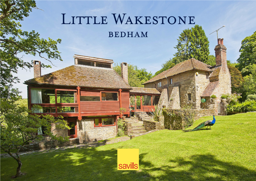 Little Wakestone Bedham a UNIQUE GRADE II LISTED COUNTRY RETREAT ENJOYING TOTAL SECLUSION SURROUNDED by CIRCA 7 ACRES of LAND