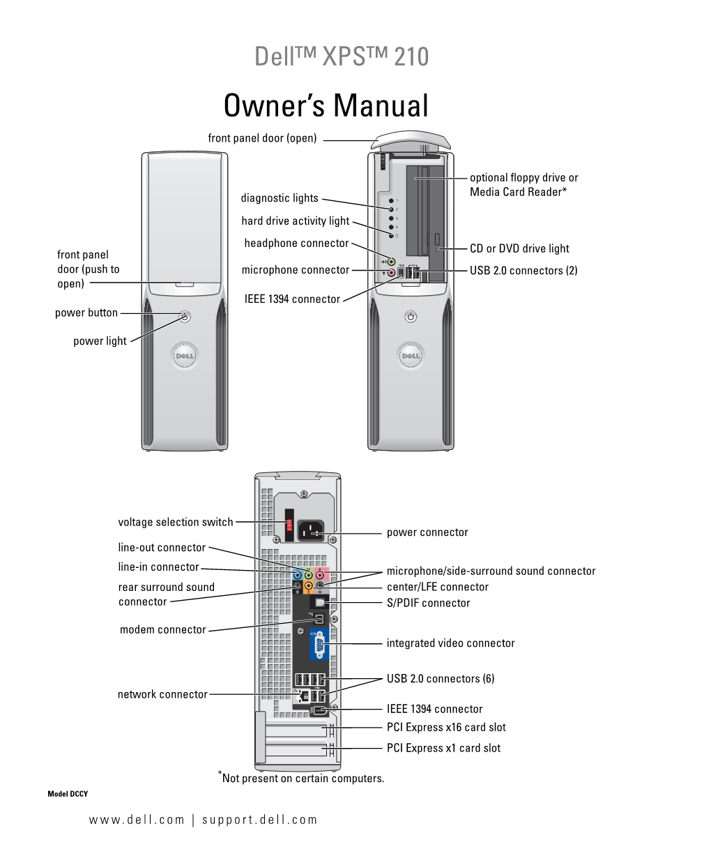 XPS 210 Owner's Manual