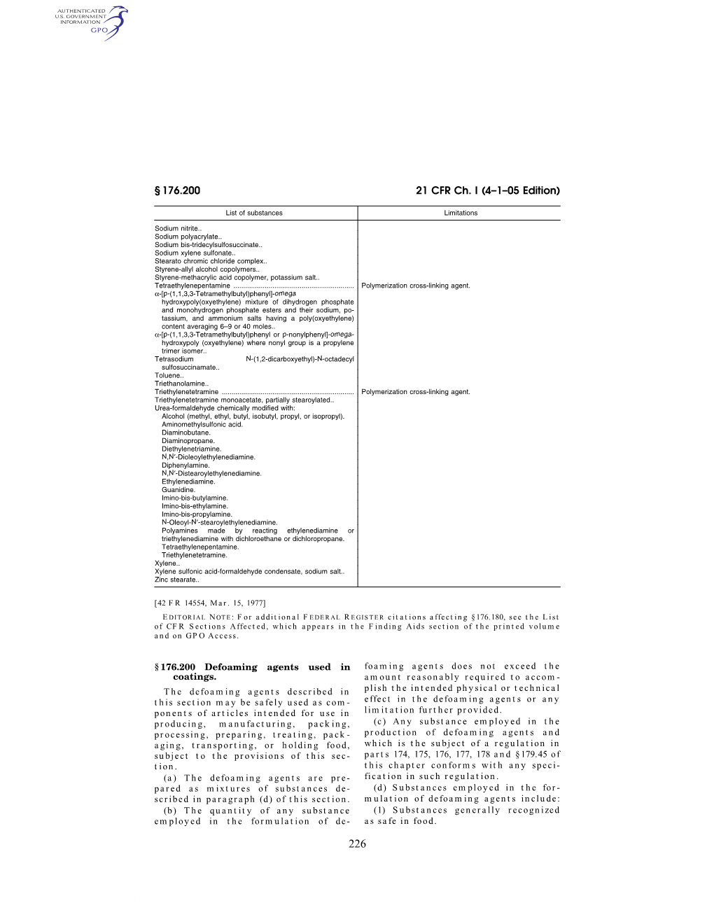 21 CFR Ch. I (4–1–05 Edition)