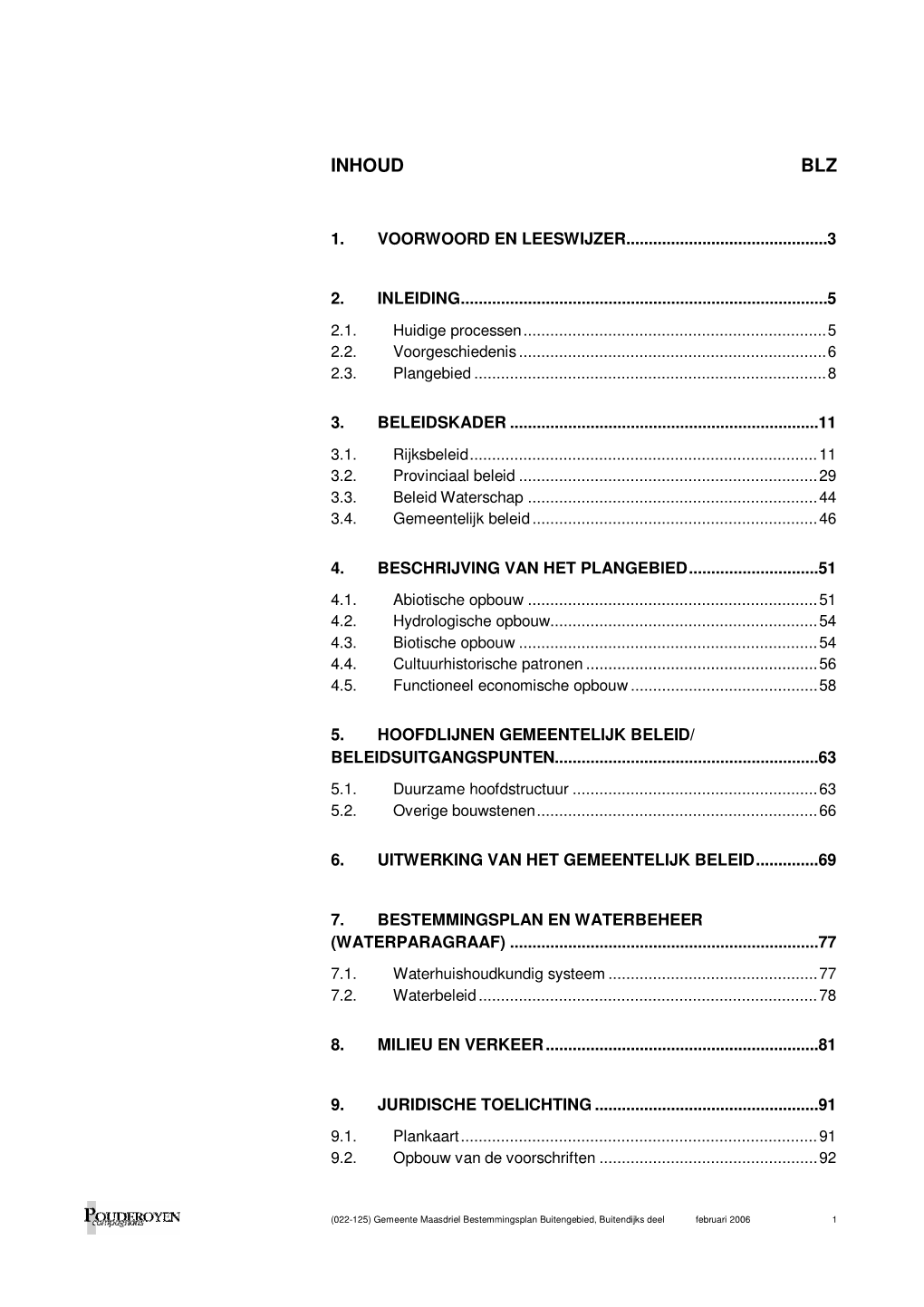 022-125 Vastgestelde Toelichting Buitendijks