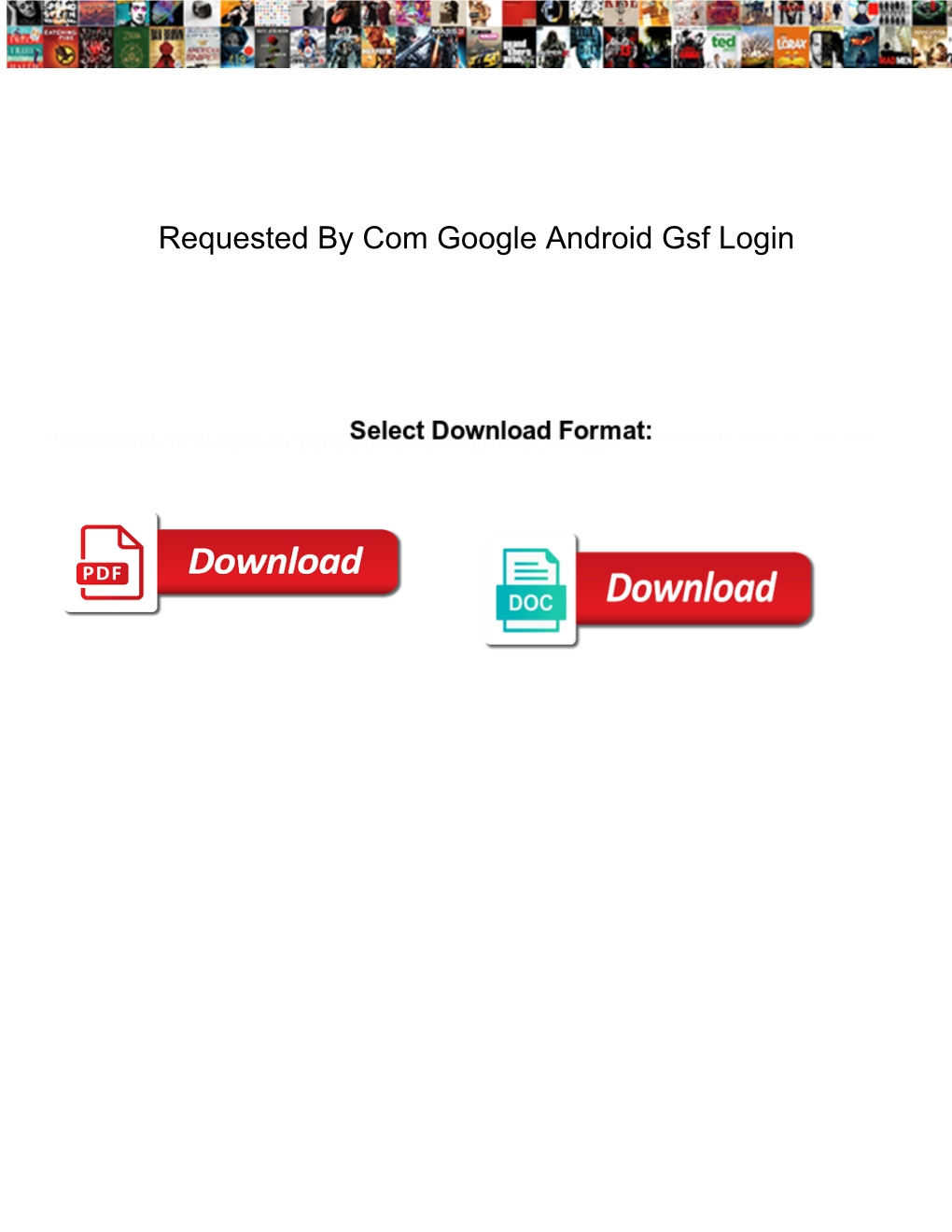 Requested by Com Google Android Gsf Login