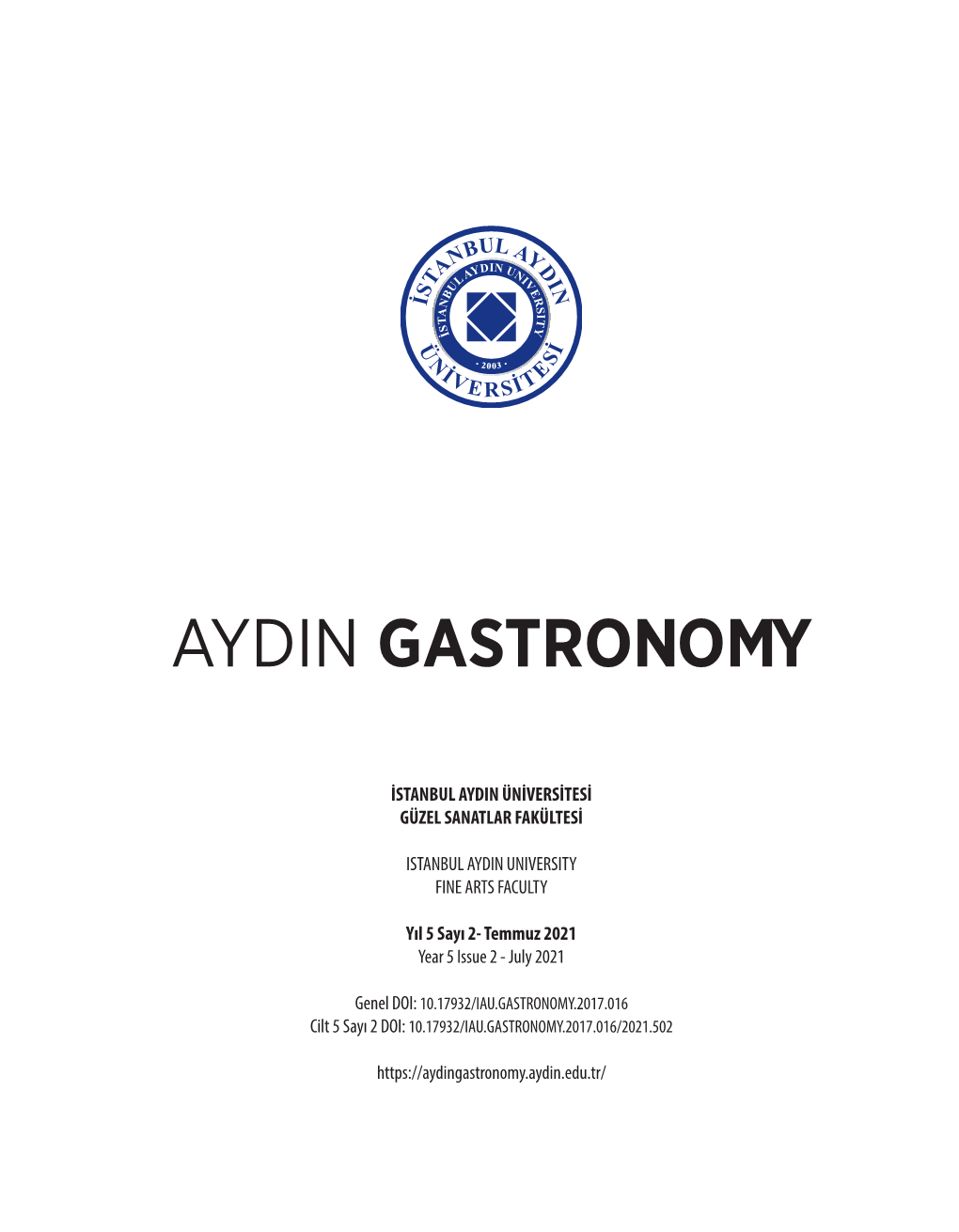 Gastronomy Temmuz 2021