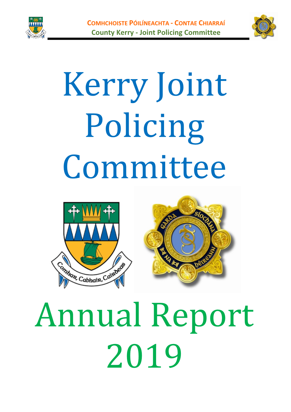 Kerry Joint Policing Committee- Annual Report 2019