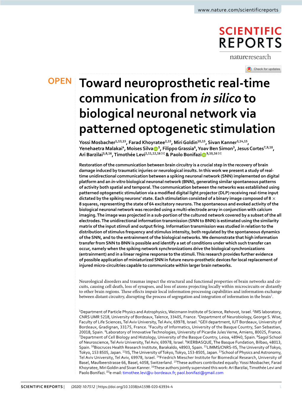 Toward Neuroprosthetic Real-Time Communication from In