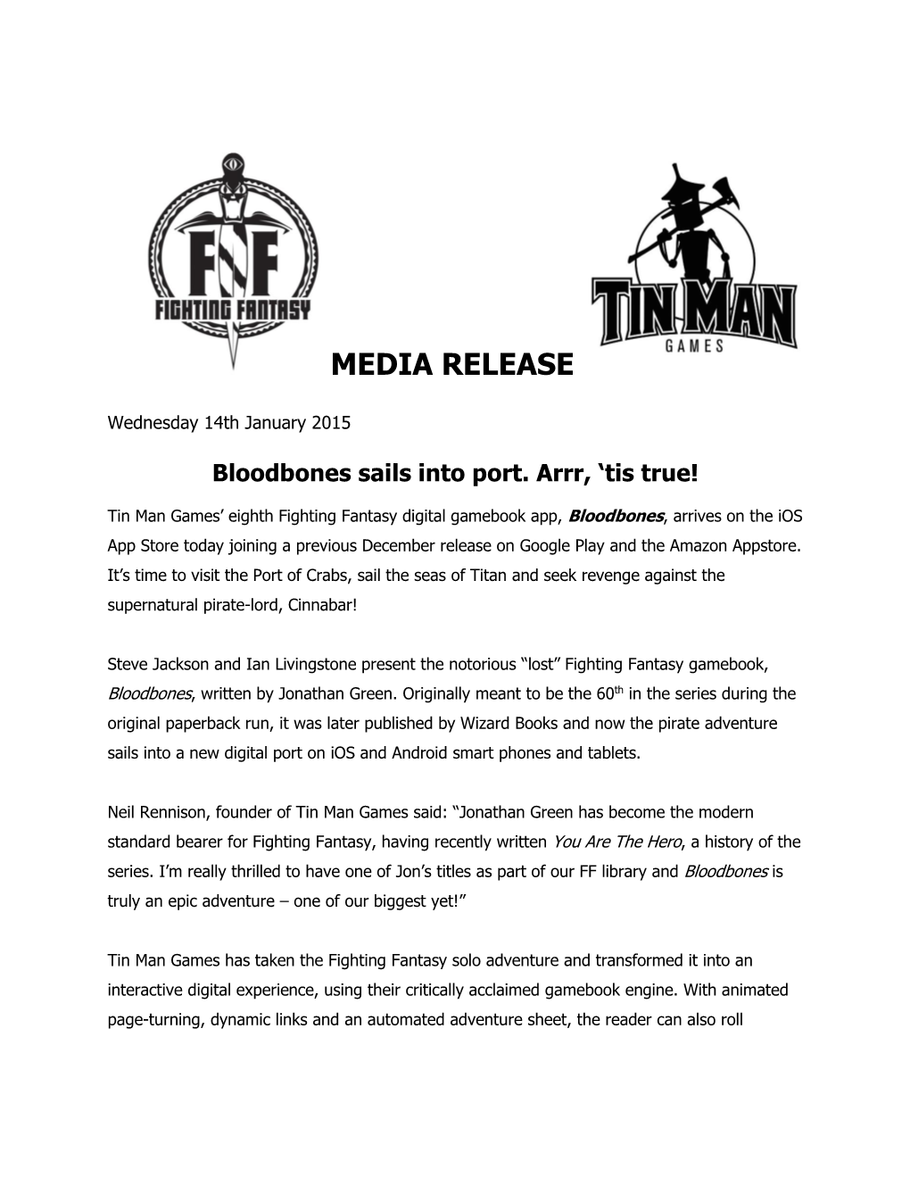 Media Release