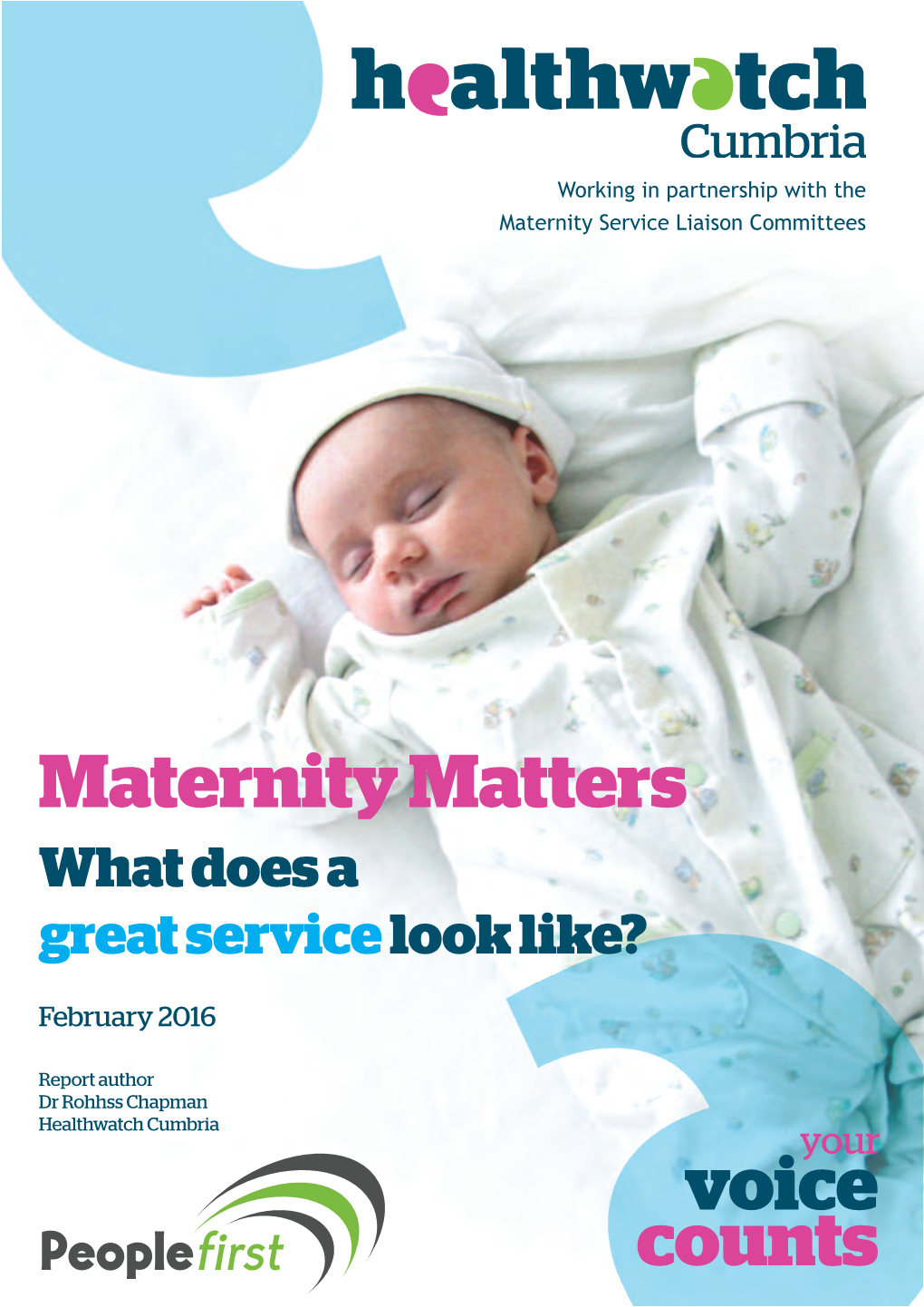 Maternity Matters What Does a Great Service Look Like?