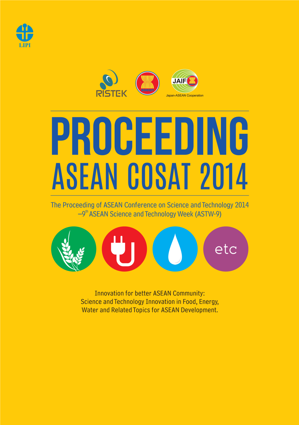 Proceeding Asean Cosat 2014