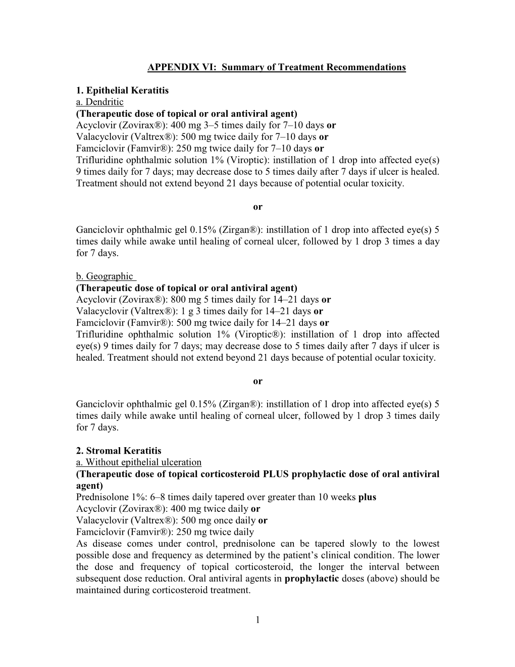 HSV Keratitis in HIV-Infected Patients