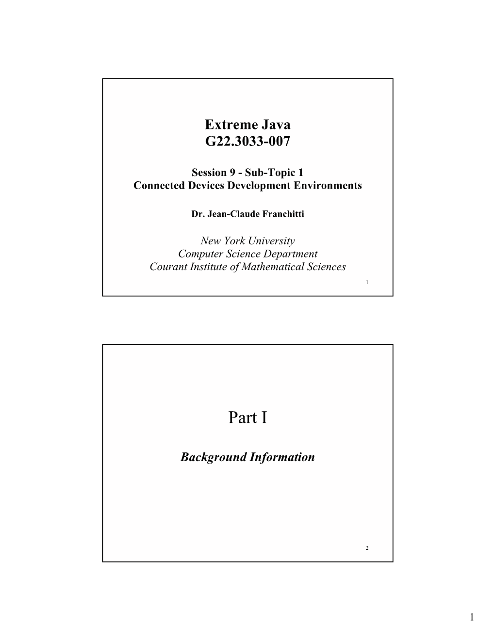 Session 9: Connected Devices Development Environments