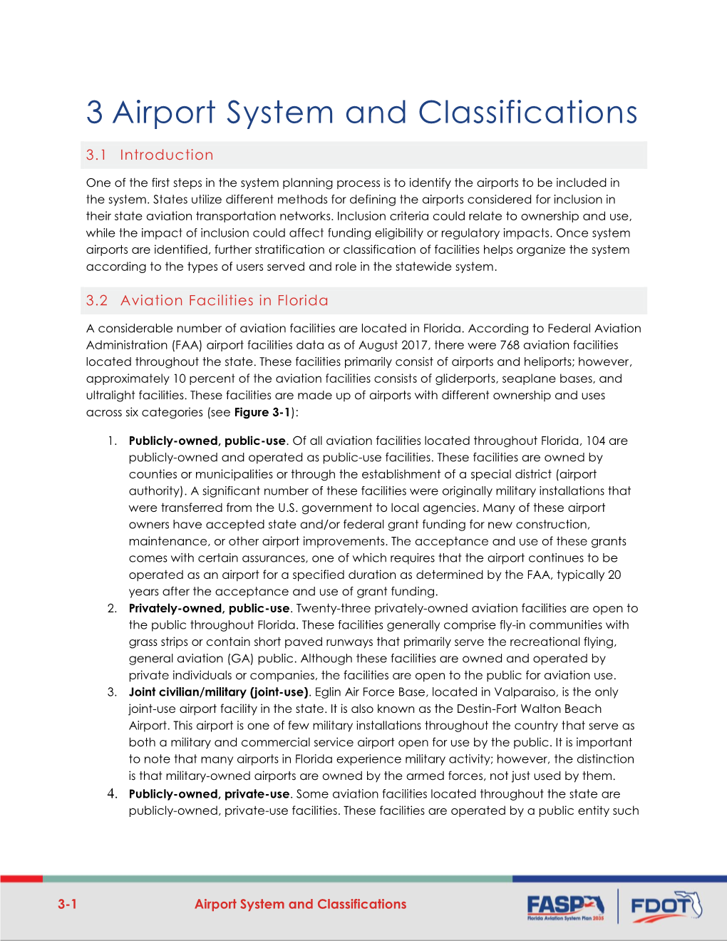 3 Airport System and Classifications